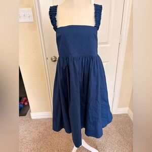 NEW! LaBiz Blue Open Back Dress